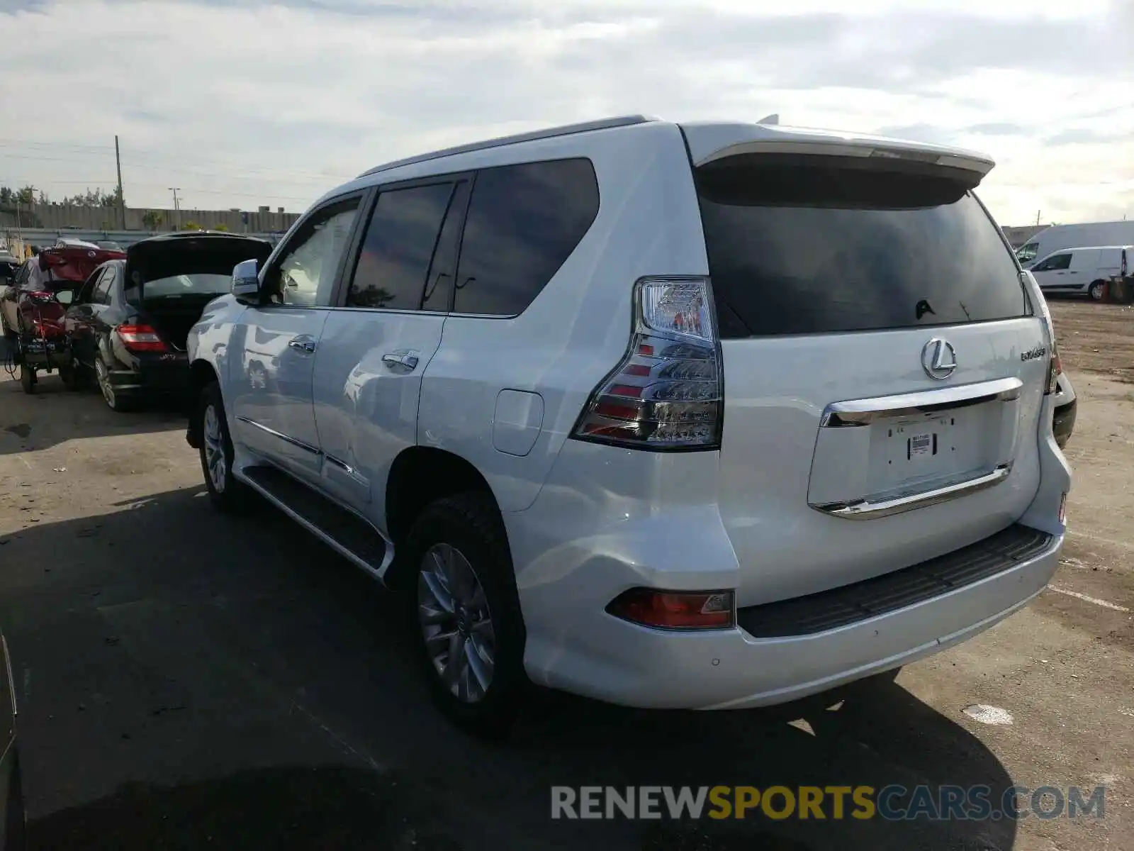 3 Photograph of a damaged car JTJBM7FX3K5235778 LEXUS GX 2019