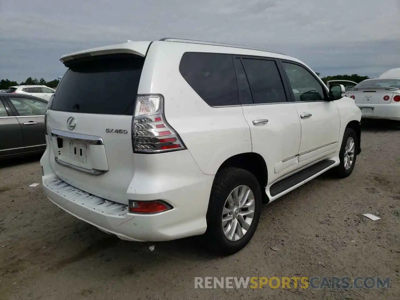 4 Фотография поврежденного автомобиля JTJBM7FX3K5236963 LEXUS GX 2019