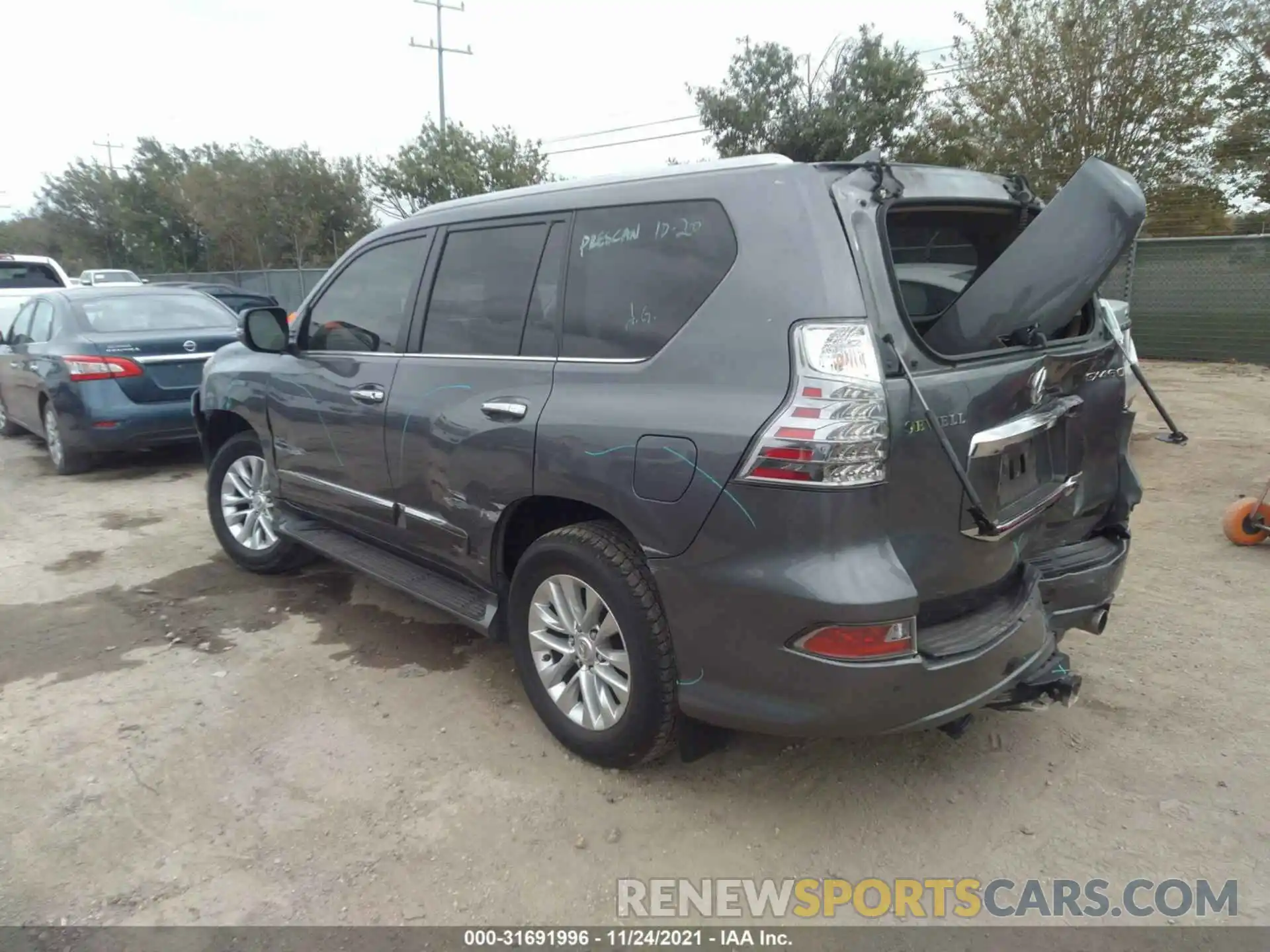 3 Photograph of a damaged car JTJBM7FX3K5238437 LEXUS GX 2019