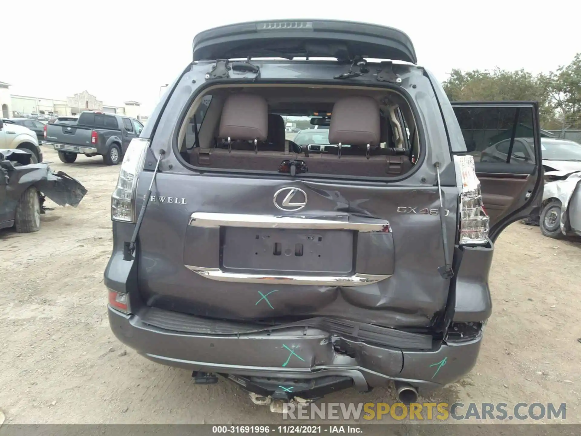 6 Photograph of a damaged car JTJBM7FX3K5238437 LEXUS GX 2019