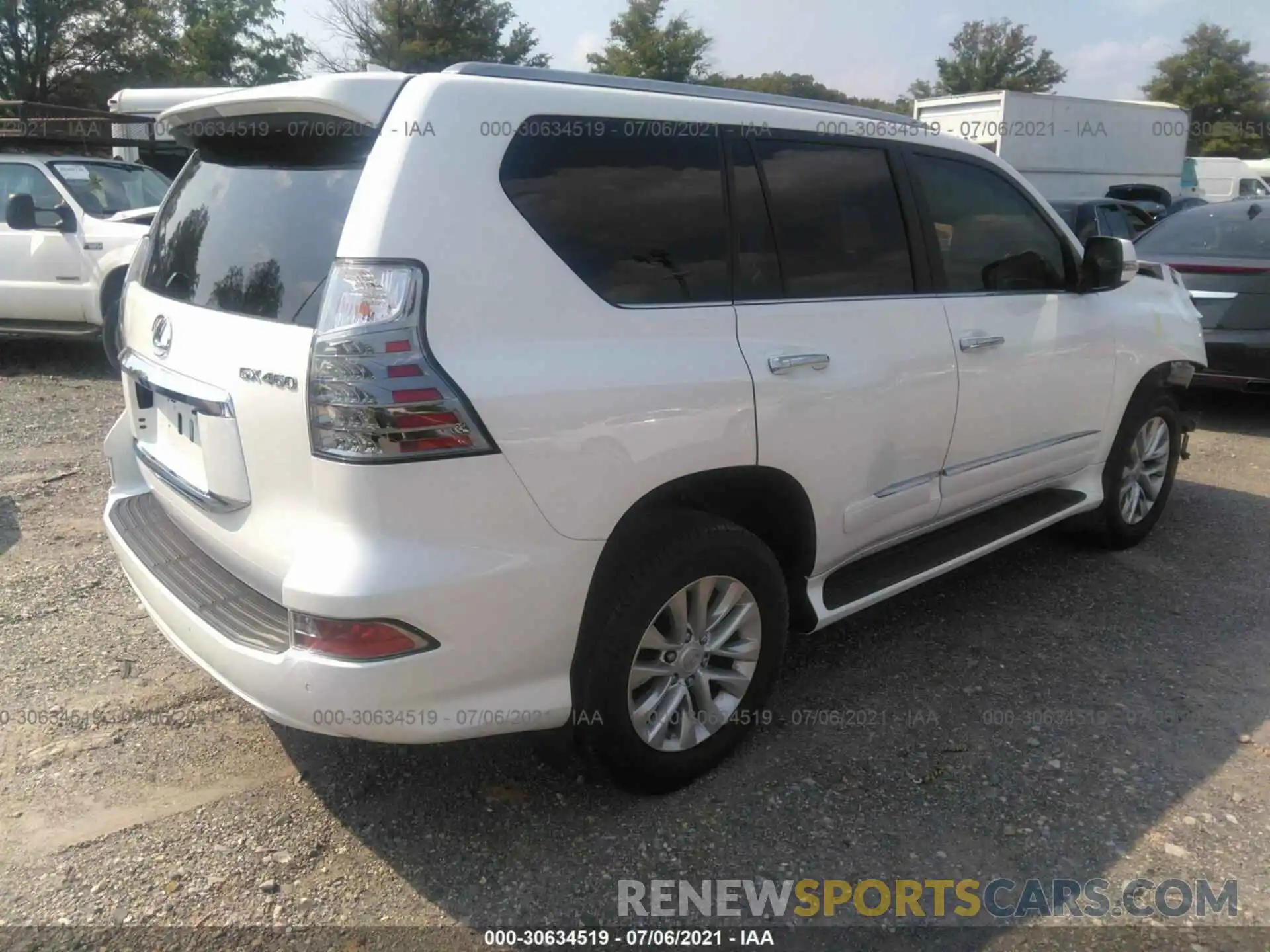 4 Фотография поврежденного автомобиля JTJBM7FX3K5240589 LEXUS GX 2019