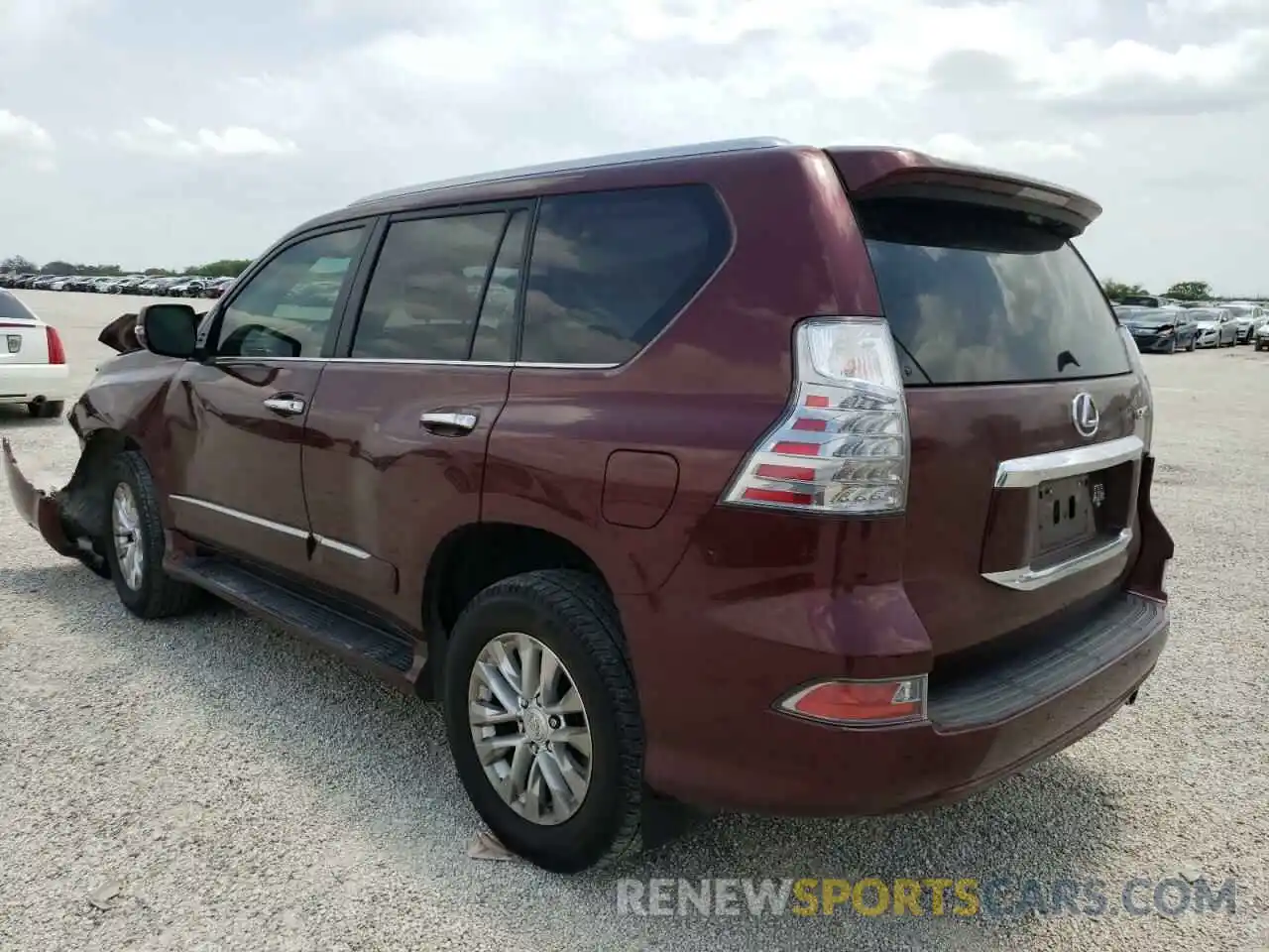 3 Фотография поврежденного автомобиля JTJBM7FX4K5210727 LEXUS GX 2019