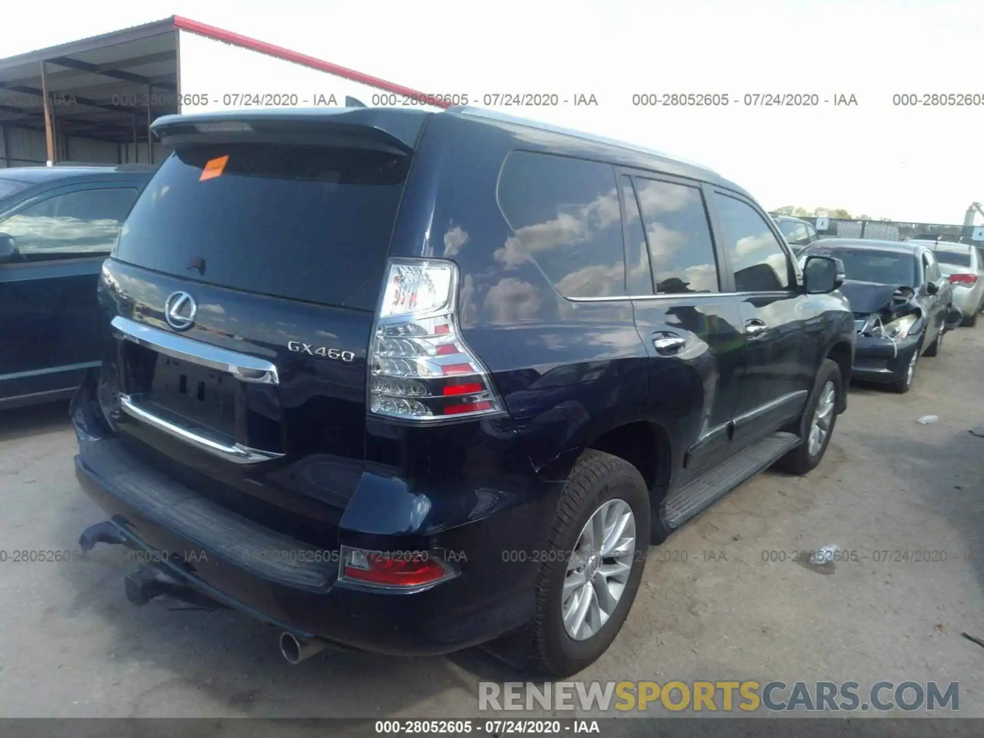 4 Photograph of a damaged car JTJBM7FX4K5211554 LEXUS GX 2019