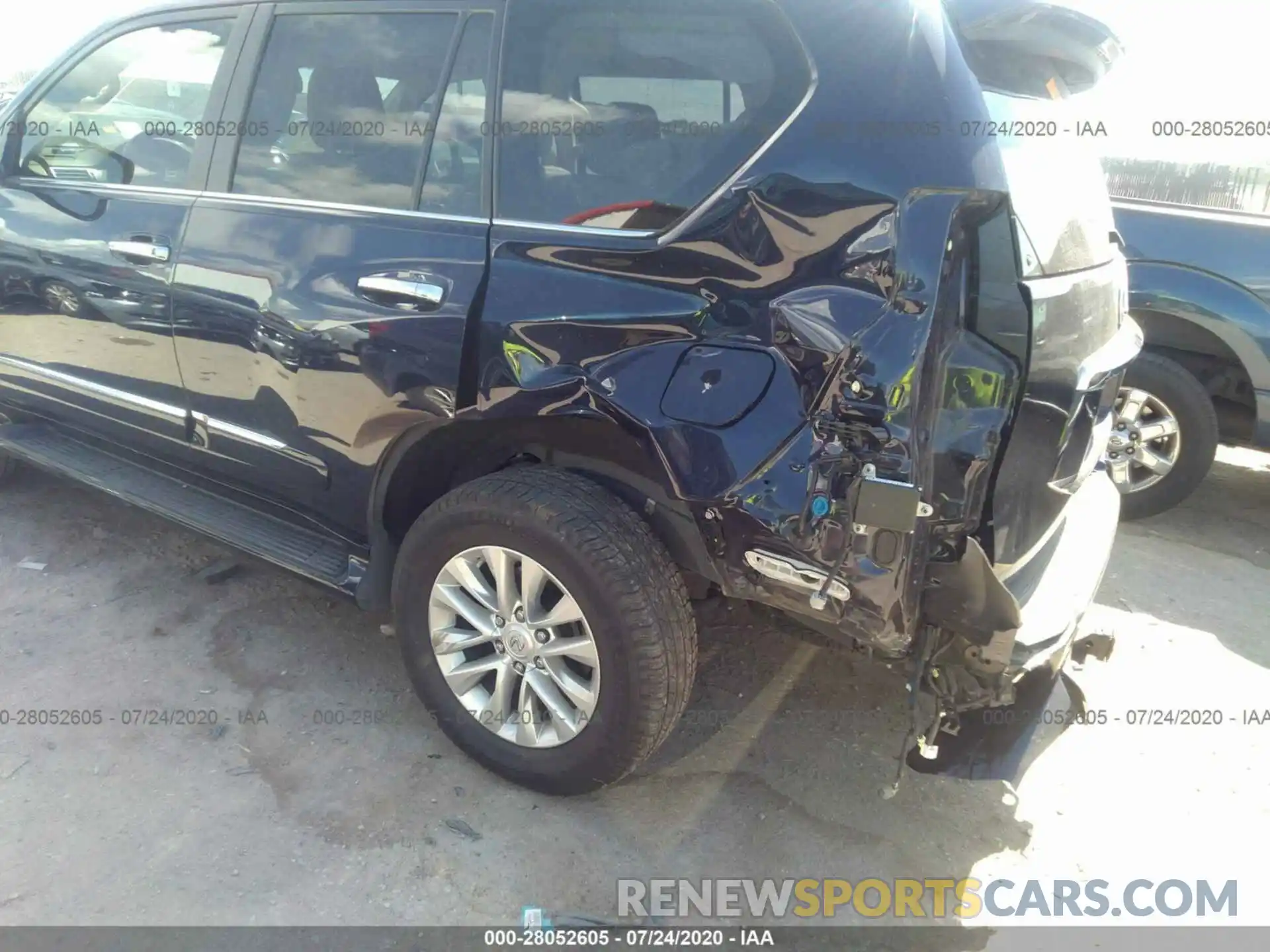 6 Фотография поврежденного автомобиля JTJBM7FX4K5211554 LEXUS GX 2019