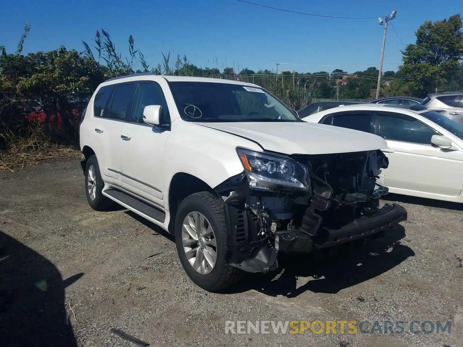 1 Photograph of a damaged car JTJBM7FX4K5214678 LEXUS GX 2019