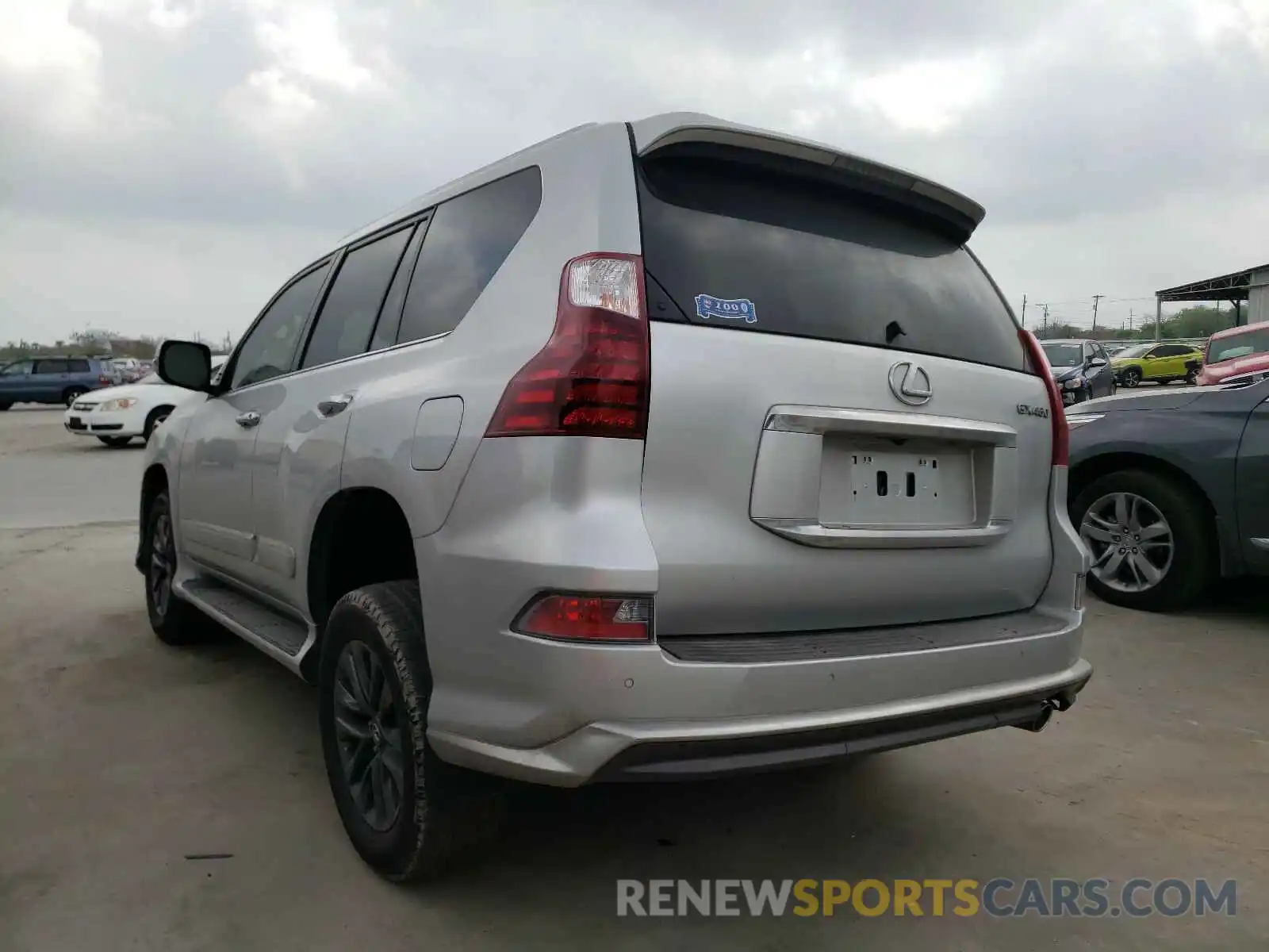 3 Фотография поврежденного автомобиля JTJBM7FX4K5216866 LEXUS GX 2019