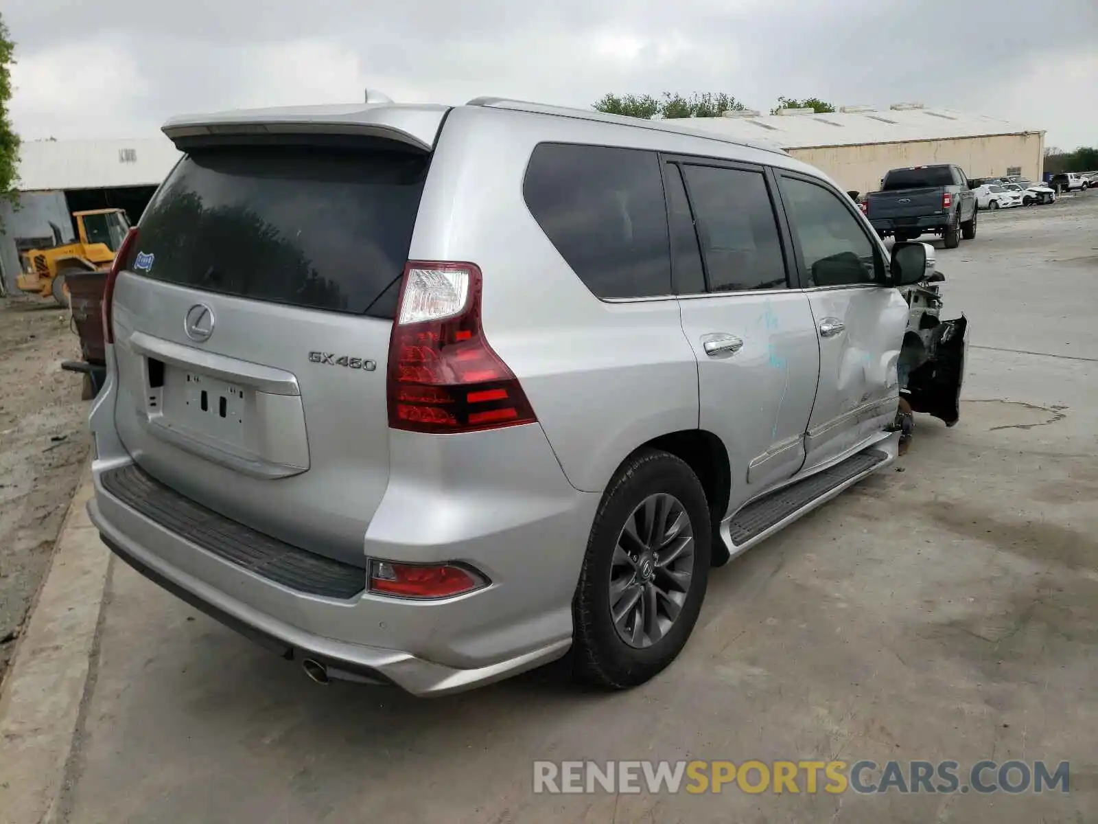 4 Фотография поврежденного автомобиля JTJBM7FX4K5216866 LEXUS GX 2019