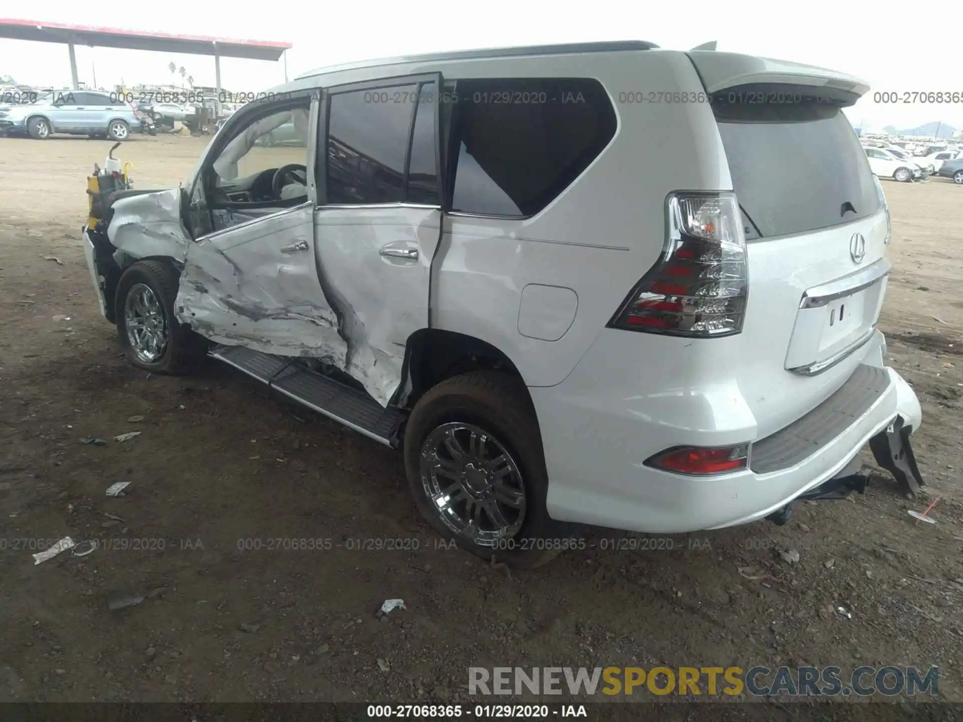 3 Photograph of a damaged car JTJBM7FX4K5217449 LEXUS GX 2019