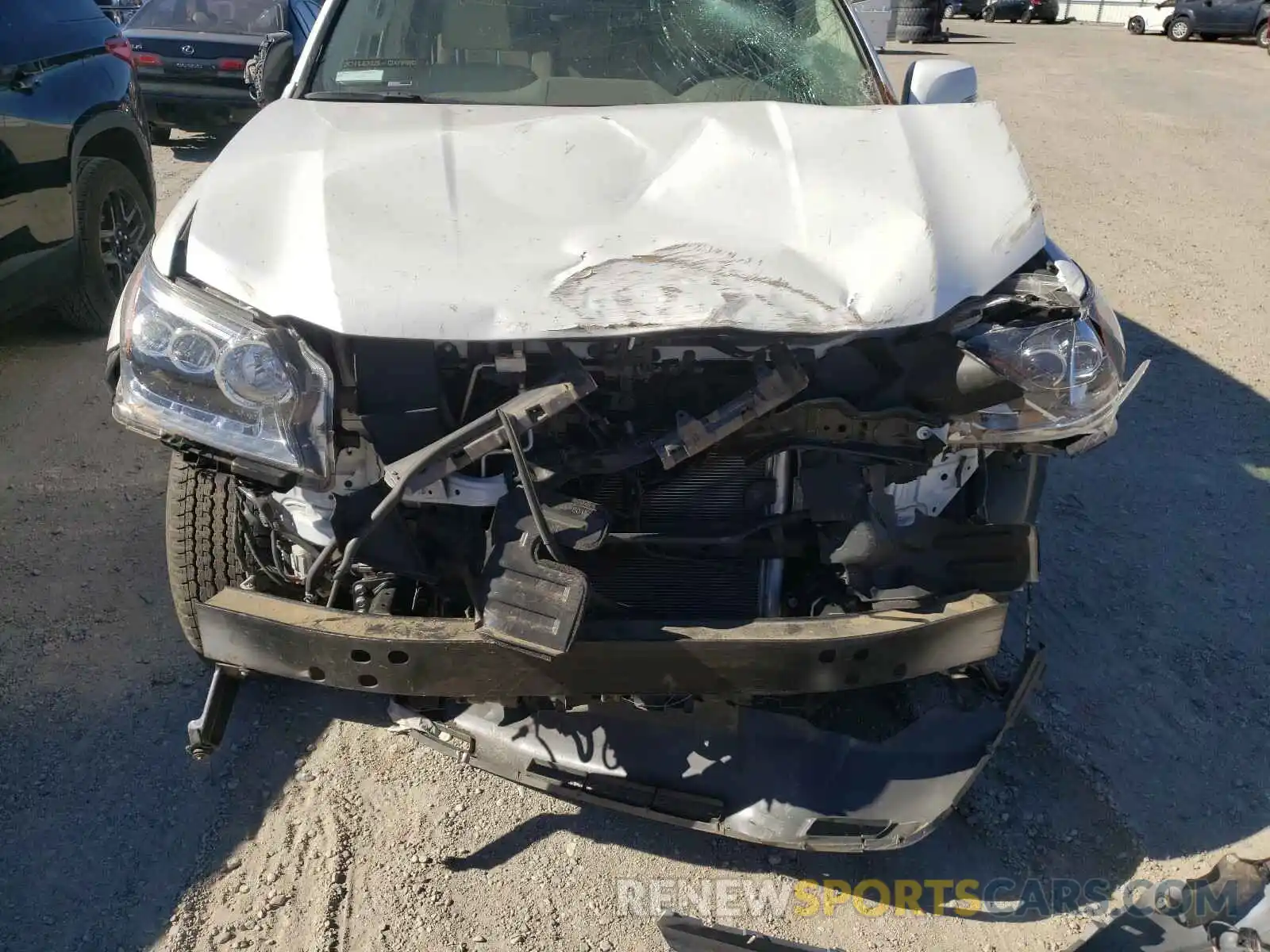 7 Photograph of a damaged car JTJBM7FX4K5217757 LEXUS GX 2019
