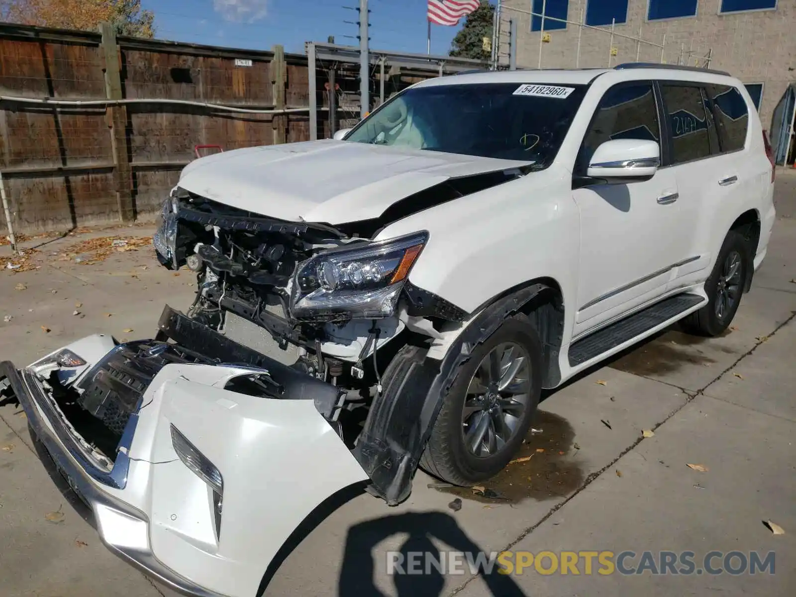 2 Photograph of a damaged car JTJBM7FX4K5218357 LEXUS GX 2019