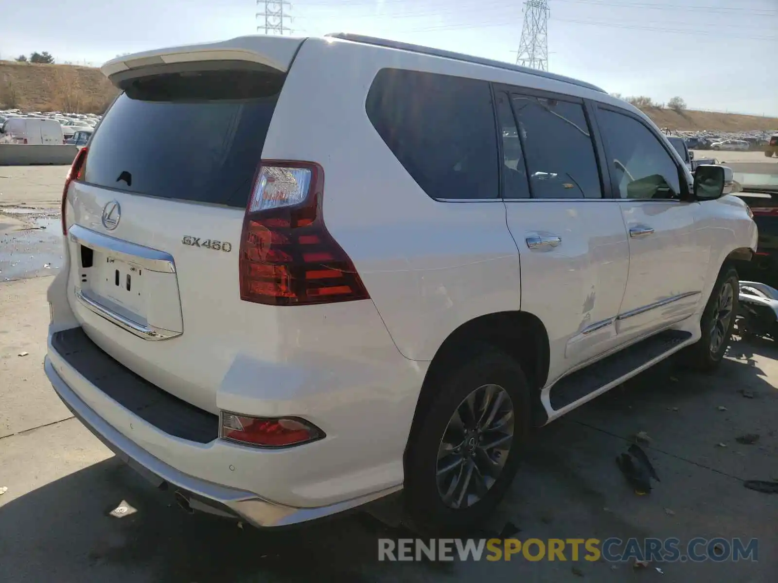 4 Фотография поврежденного автомобиля JTJBM7FX4K5218357 LEXUS GX 2019