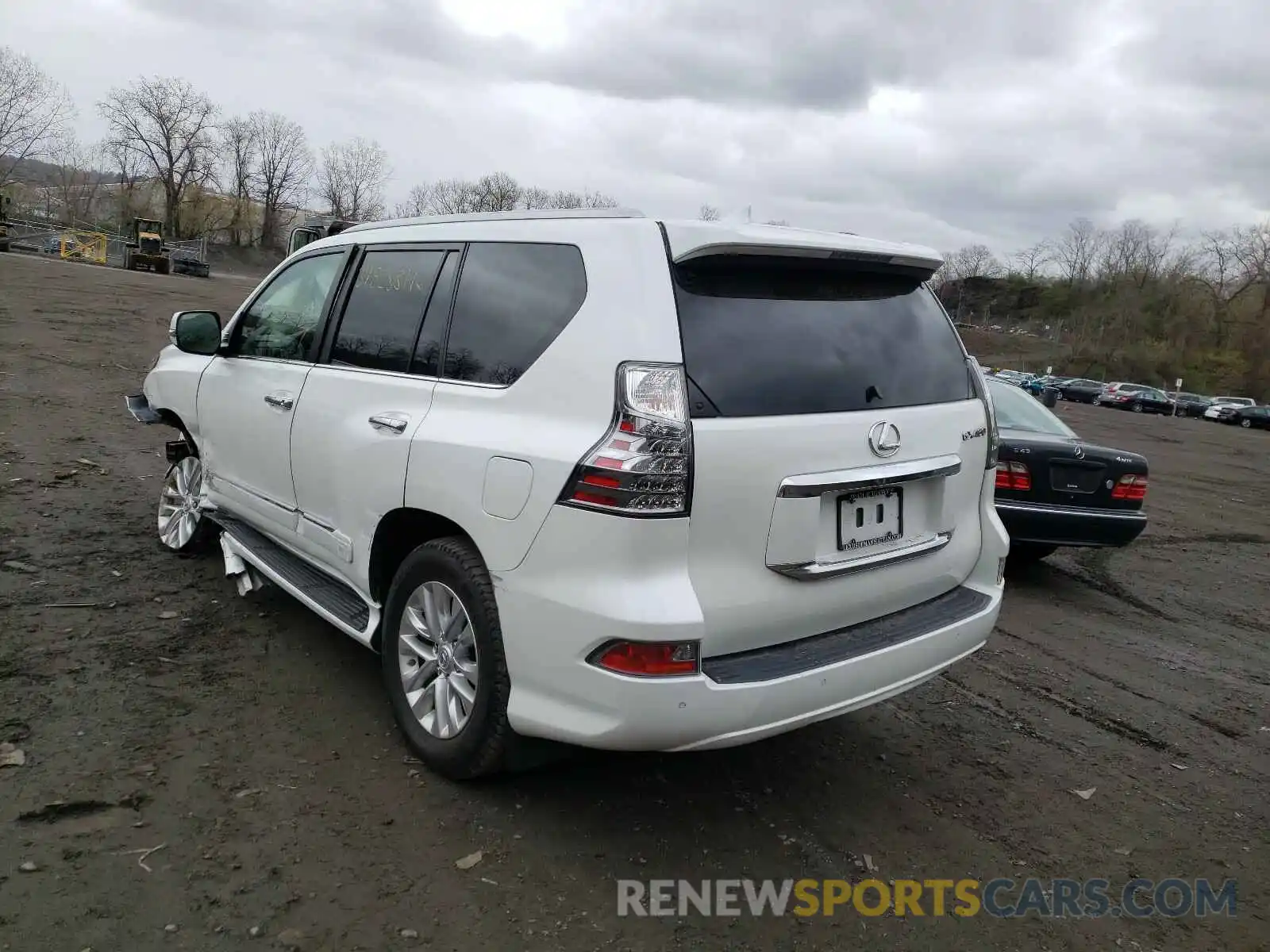 3 Фотография поврежденного автомобиля JTJBM7FX4K5222425 LEXUS GX 2019