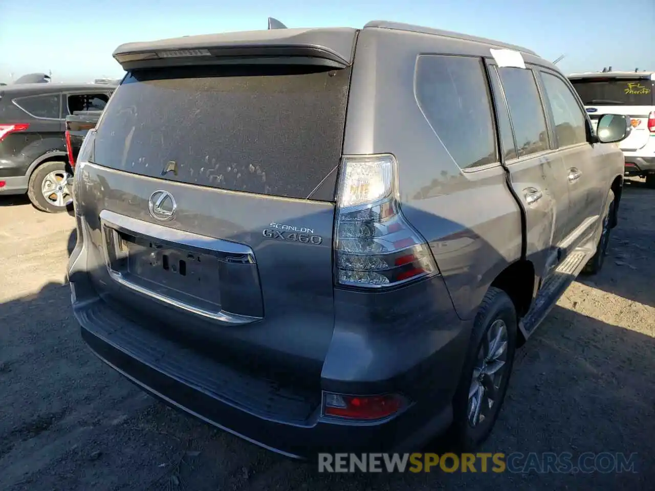 4 Фотография поврежденного автомобиля JTJBM7FX4K5223249 LEXUS GX 2019