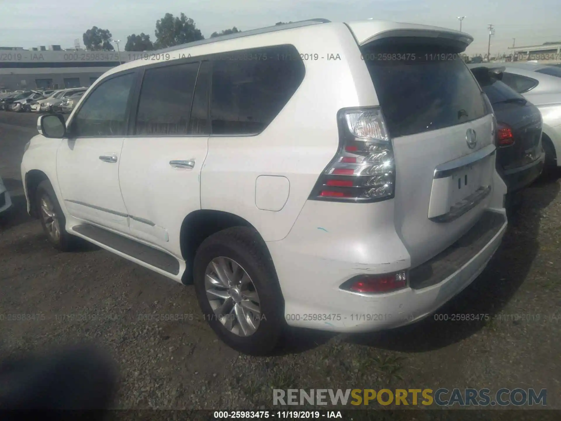 3 Photograph of a damaged car JTJBM7FX4K5224241 LEXUS GX 2019