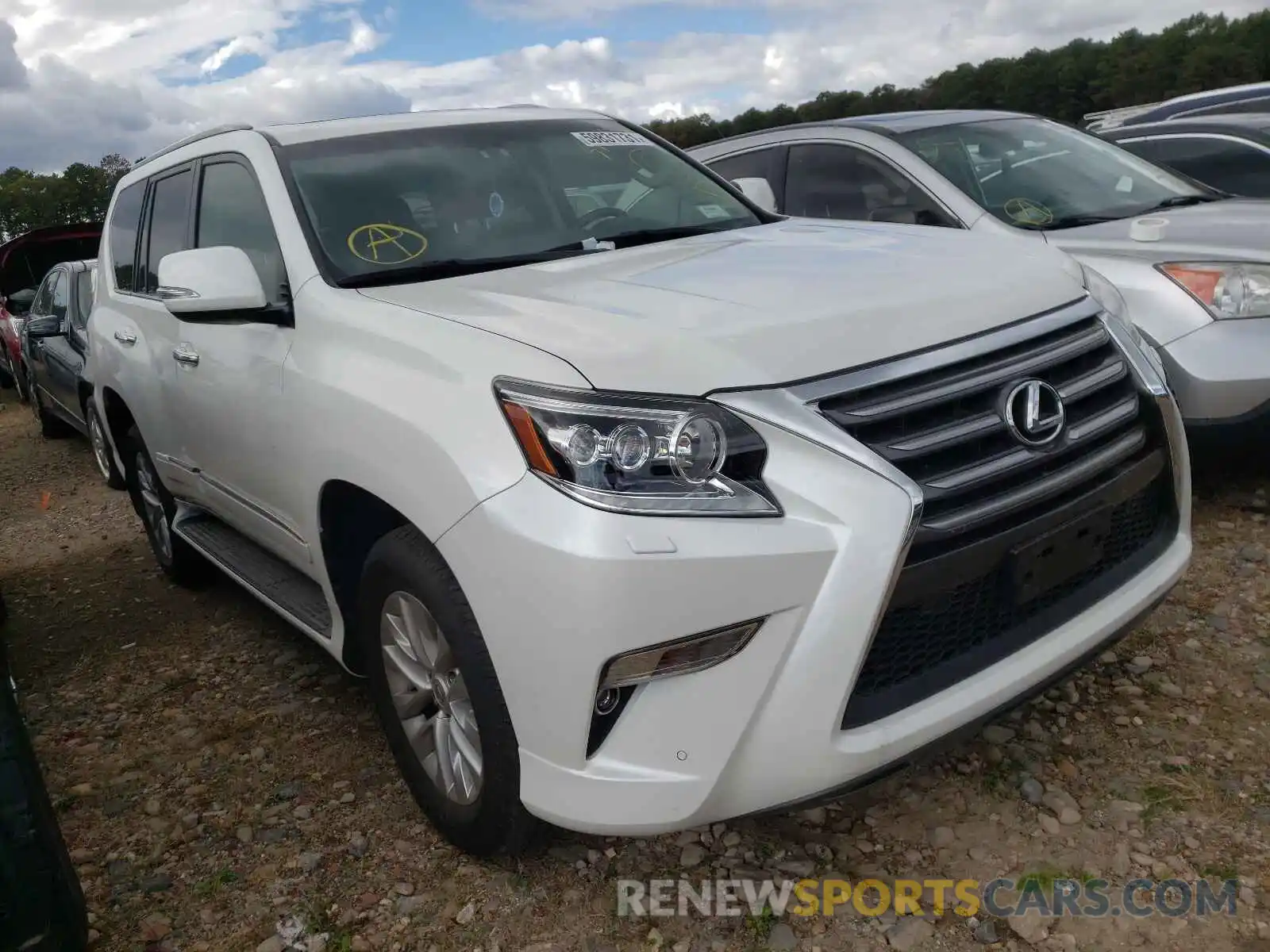 1 Photograph of a damaged car JTJBM7FX4K5230511 LEXUS GX 2019