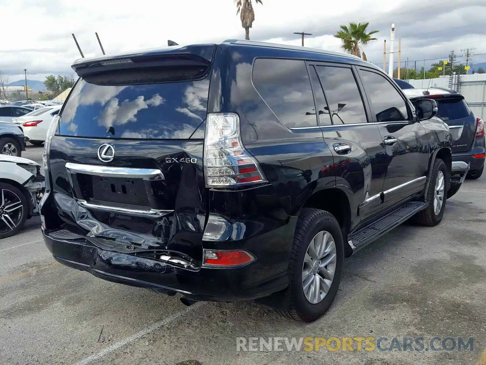 4 Фотография поврежденного автомобиля JTJBM7FX4K5231240 LEXUS GX 2019