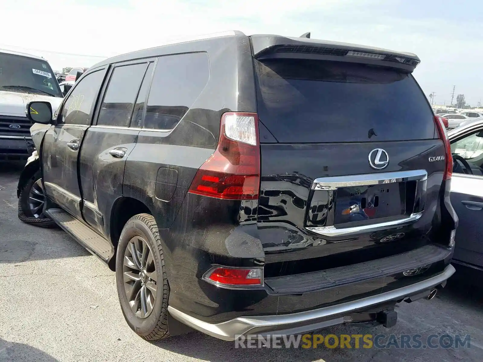 3 Photograph of a damaged car JTJBM7FX4K5233862 LEXUS GX 2019