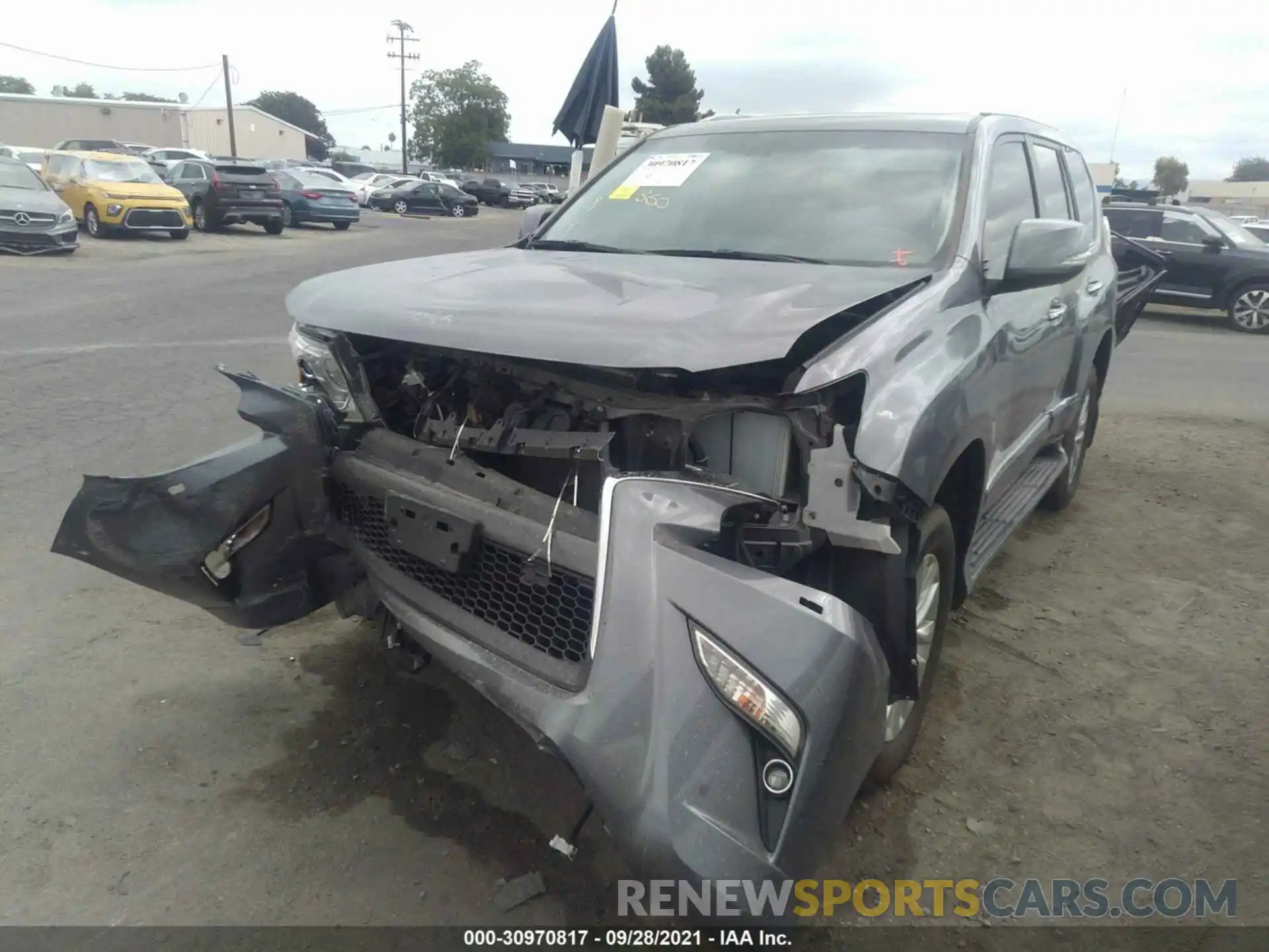 2 Photograph of a damaged car JTJBM7FX4K5234526 LEXUS GX 2019