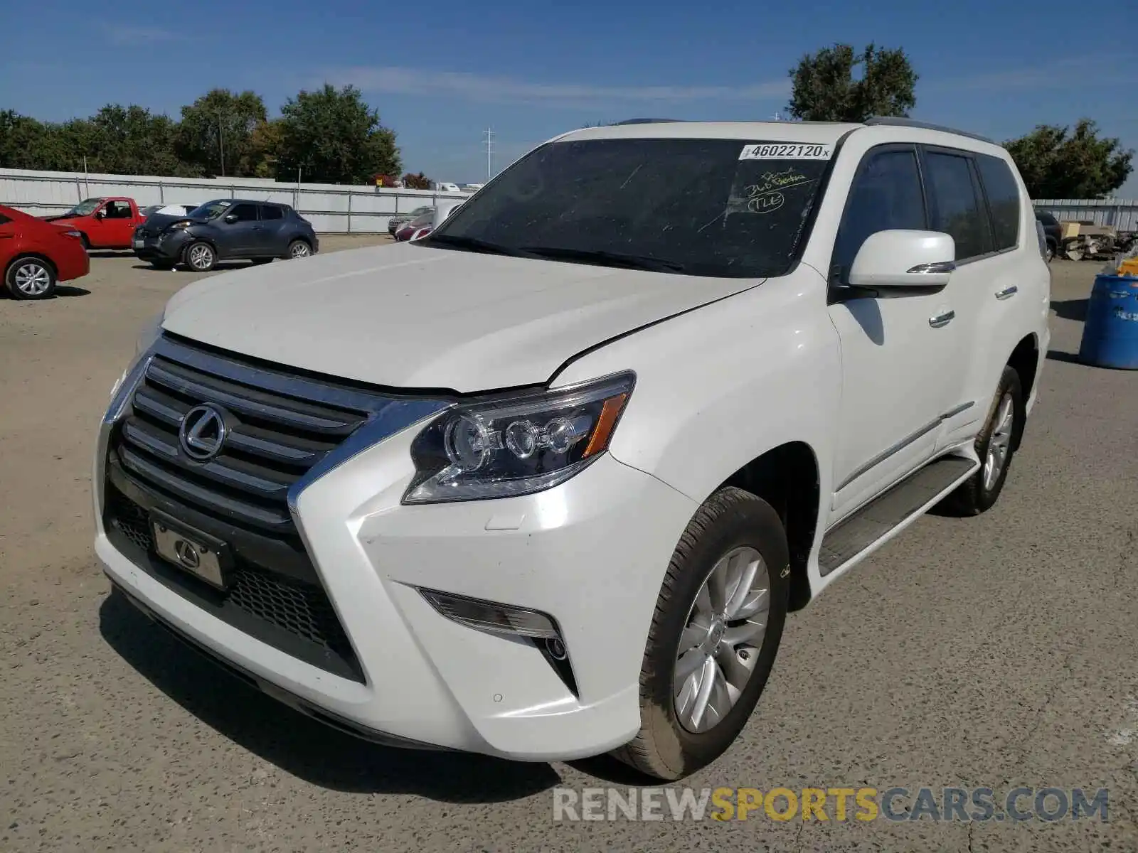 2 Photograph of a damaged car JTJBM7FX4K5235689 LEXUS GX 2019