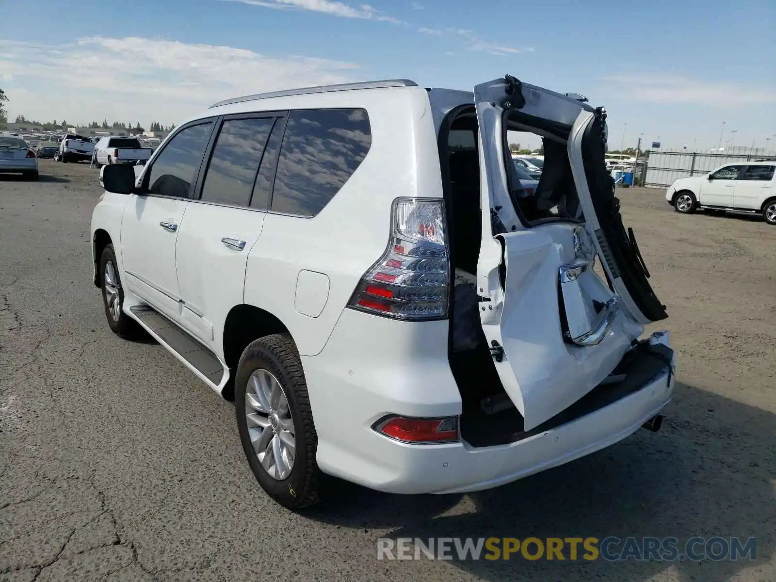 3 Photograph of a damaged car JTJBM7FX4K5235689 LEXUS GX 2019