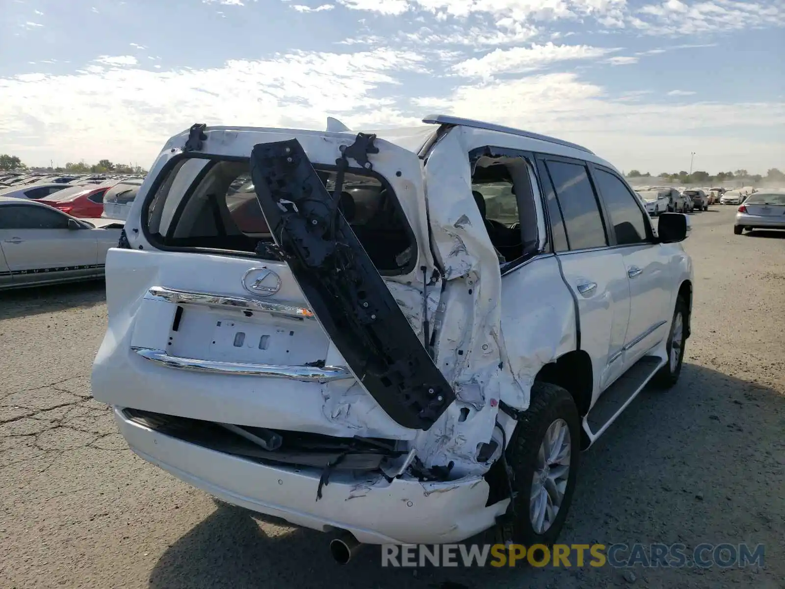 4 Photograph of a damaged car JTJBM7FX4K5235689 LEXUS GX 2019