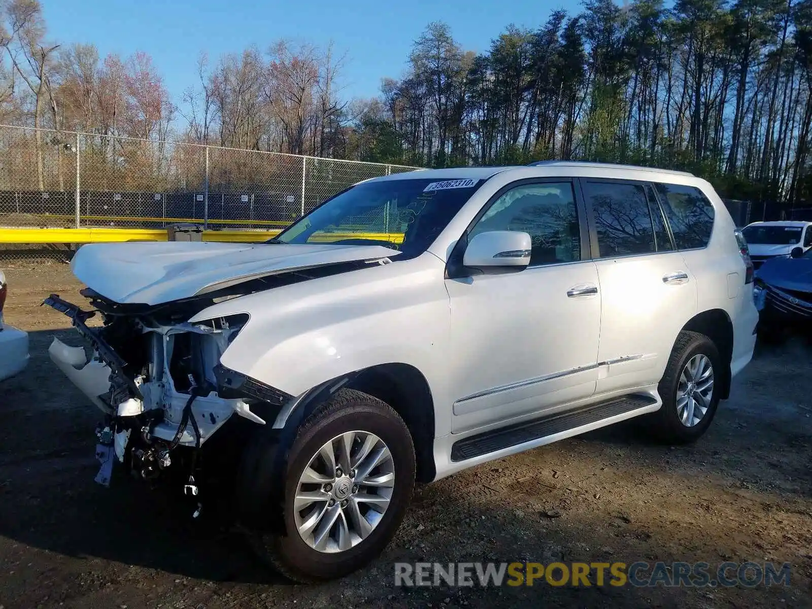 2 Photograph of a damaged car JTJBM7FX4K5236289 LEXUS GX 2019