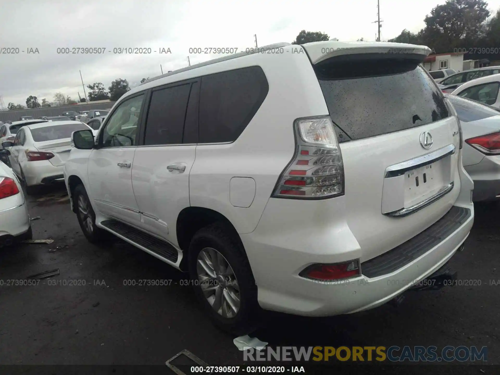 3 Фотография поврежденного автомобиля JTJBM7FX4K5237264 LEXUS GX 2019