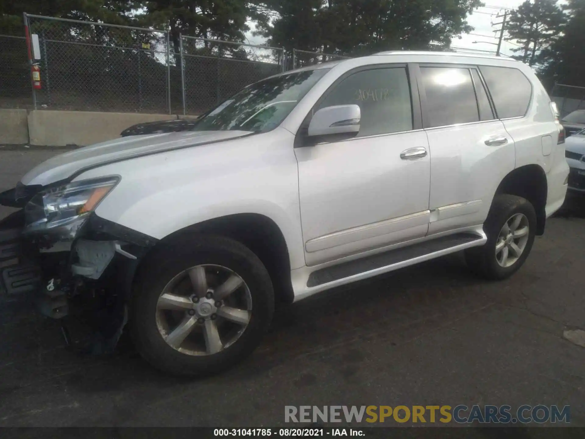 2 Photograph of a damaged car JTJBM7FX5K5213023 LEXUS GX 2019