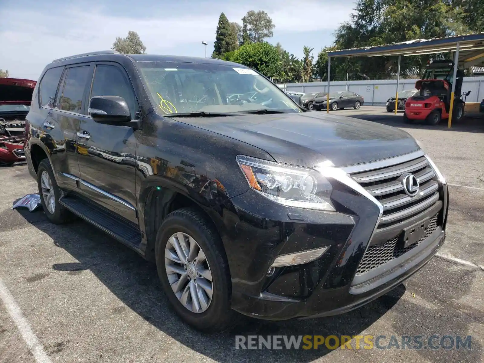 1 Photograph of a damaged car JTJBM7FX5K5213801 LEXUS GX 2019