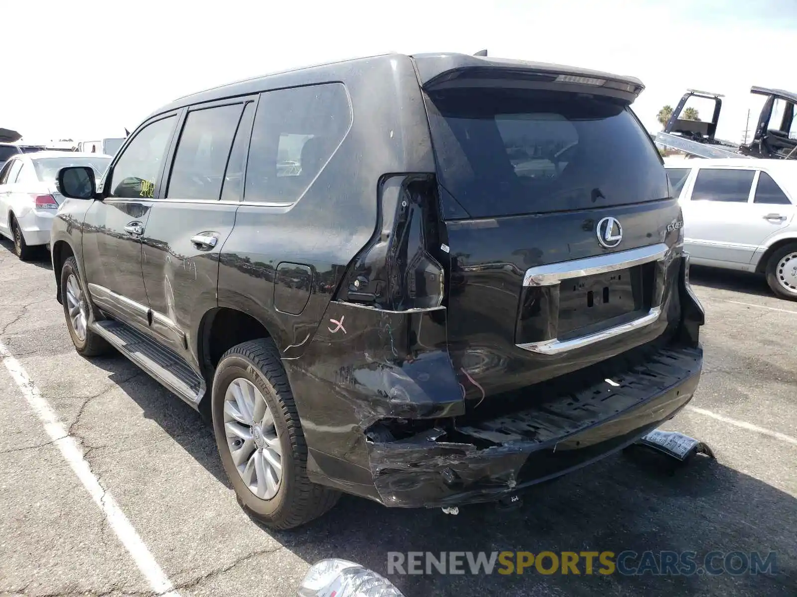 3 Photograph of a damaged car JTJBM7FX5K5213801 LEXUS GX 2019