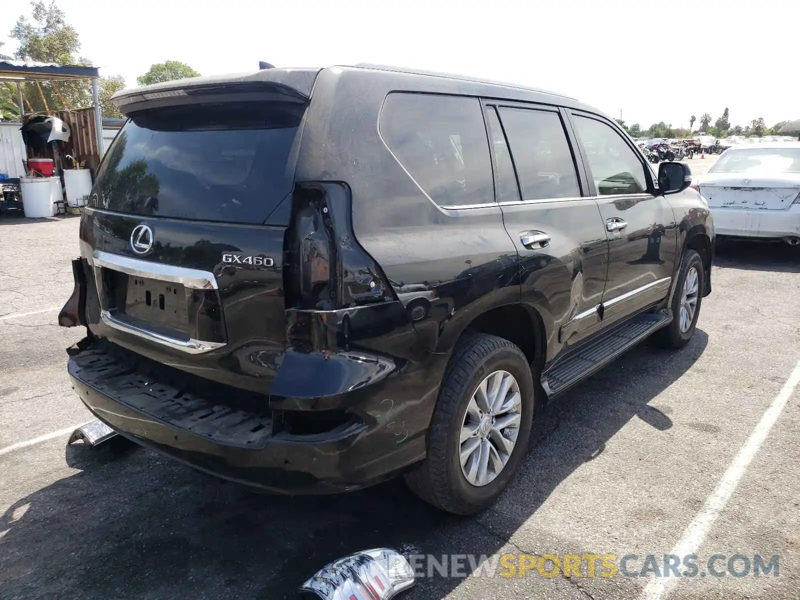 4 Photograph of a damaged car JTJBM7FX5K5213801 LEXUS GX 2019