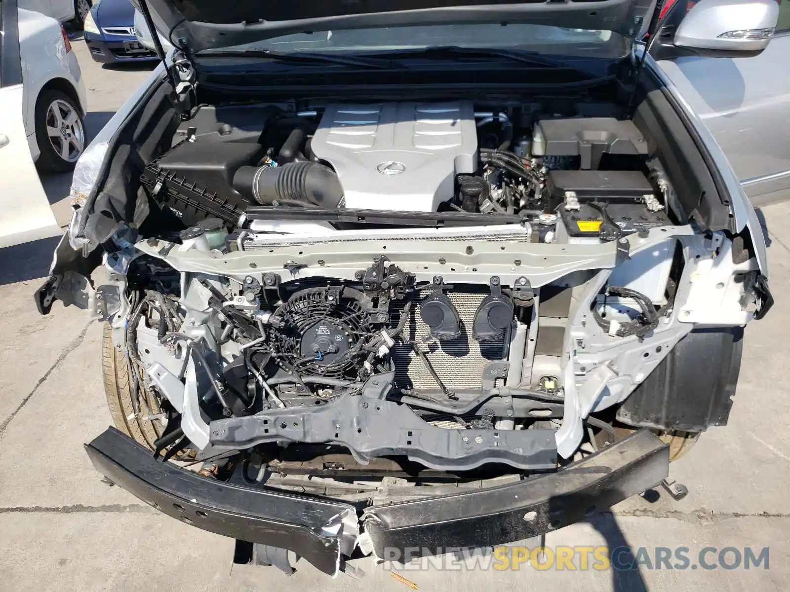 7 Photograph of a damaged car JTJBM7FX5K5214110 LEXUS GX 2019