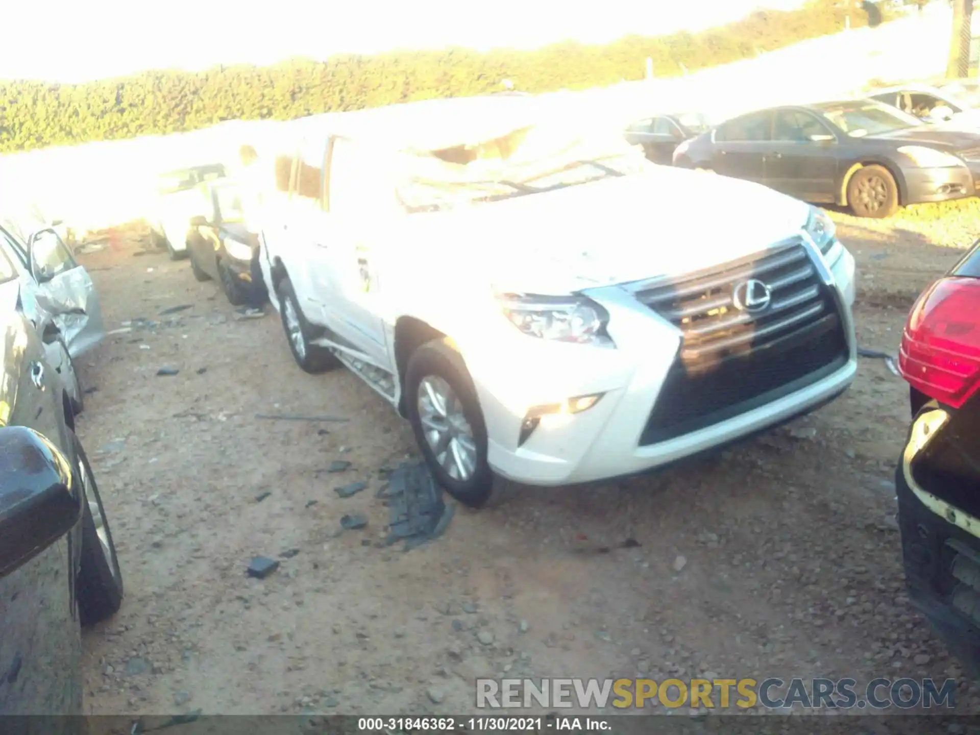 1 Photograph of a damaged car JTJBM7FX5K5214415 LEXUS GX 2019