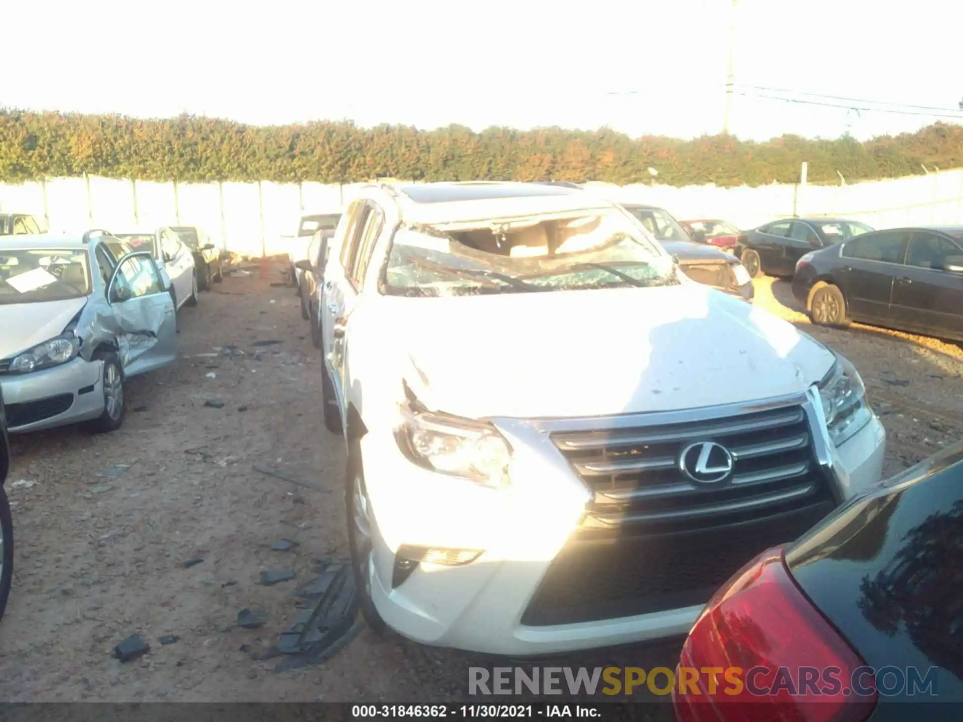 6 Photograph of a damaged car JTJBM7FX5K5214415 LEXUS GX 2019