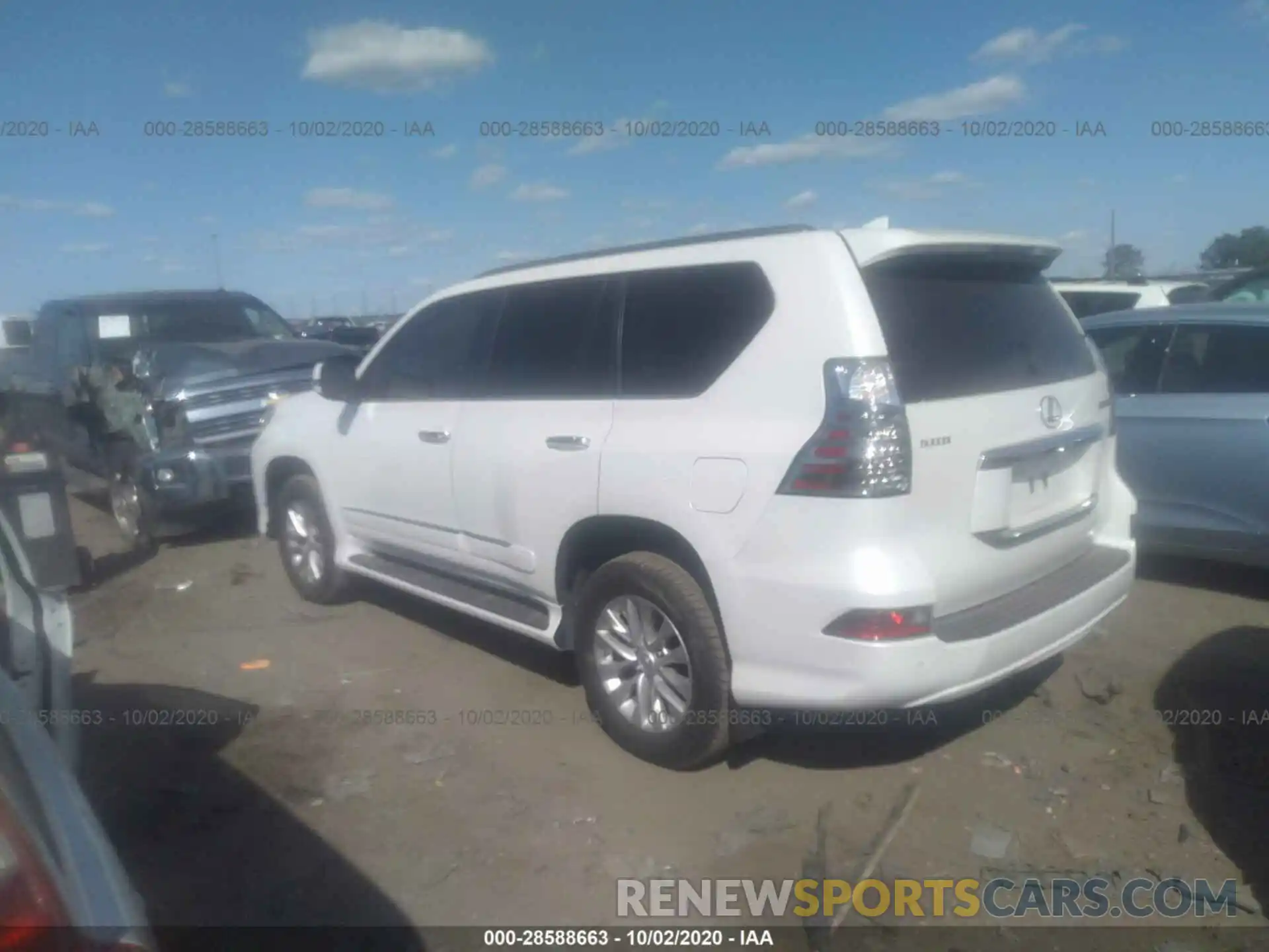 3 Photograph of a damaged car JTJBM7FX5K5215449 LEXUS GX 2019