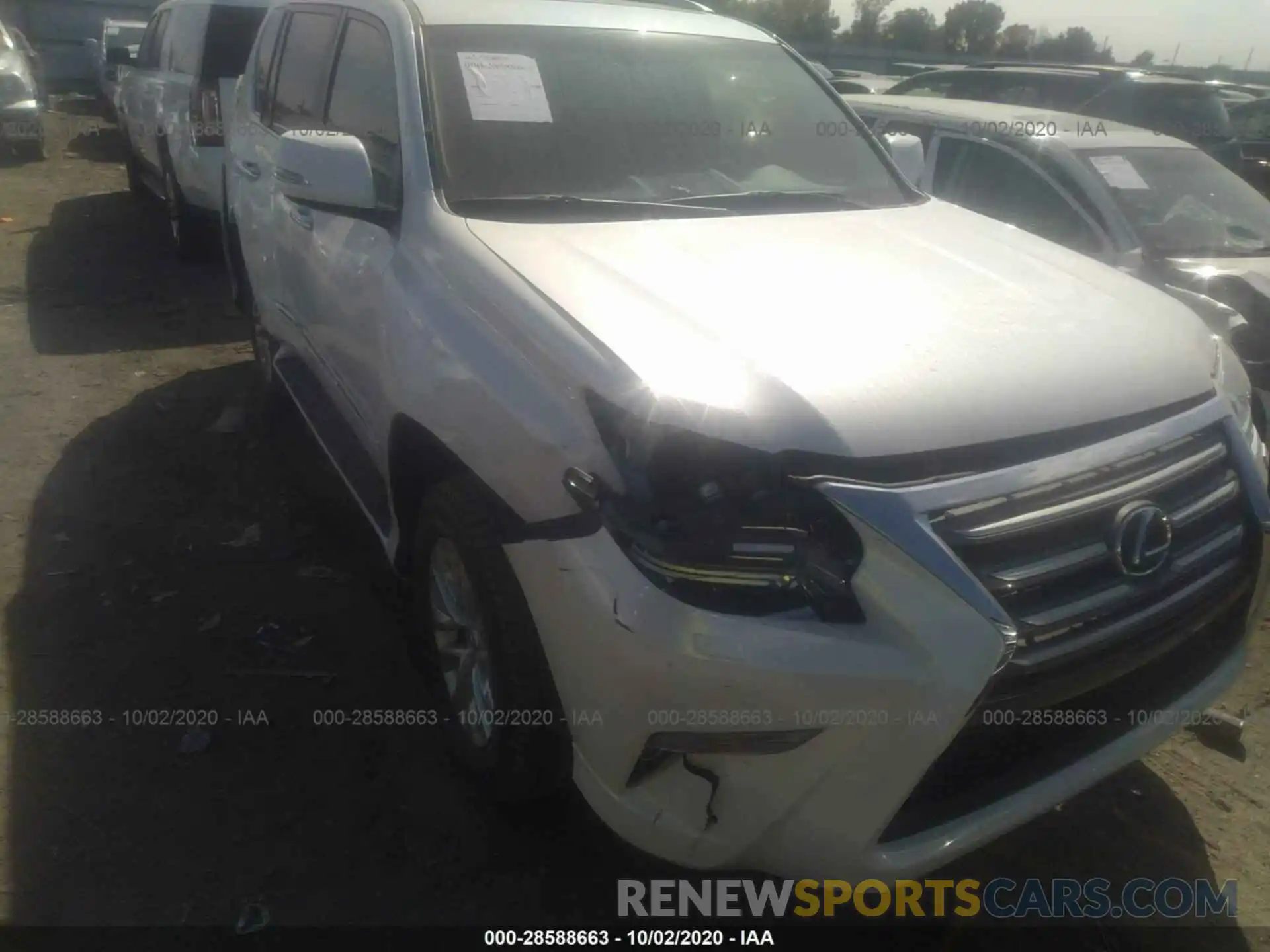 6 Photograph of a damaged car JTJBM7FX5K5215449 LEXUS GX 2019