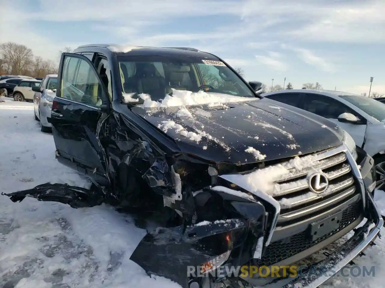 1 Photograph of a damaged car JTJBM7FX5K5219081 LEXUS GX 2019