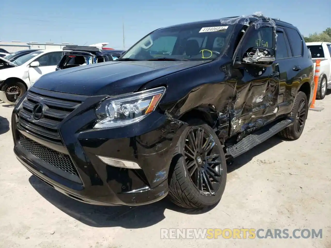 2 Photograph of a damaged car JTJBM7FX5K5219193 LEXUS GX 2019