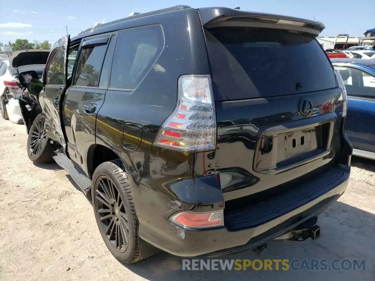 3 Photograph of a damaged car JTJBM7FX5K5219193 LEXUS GX 2019