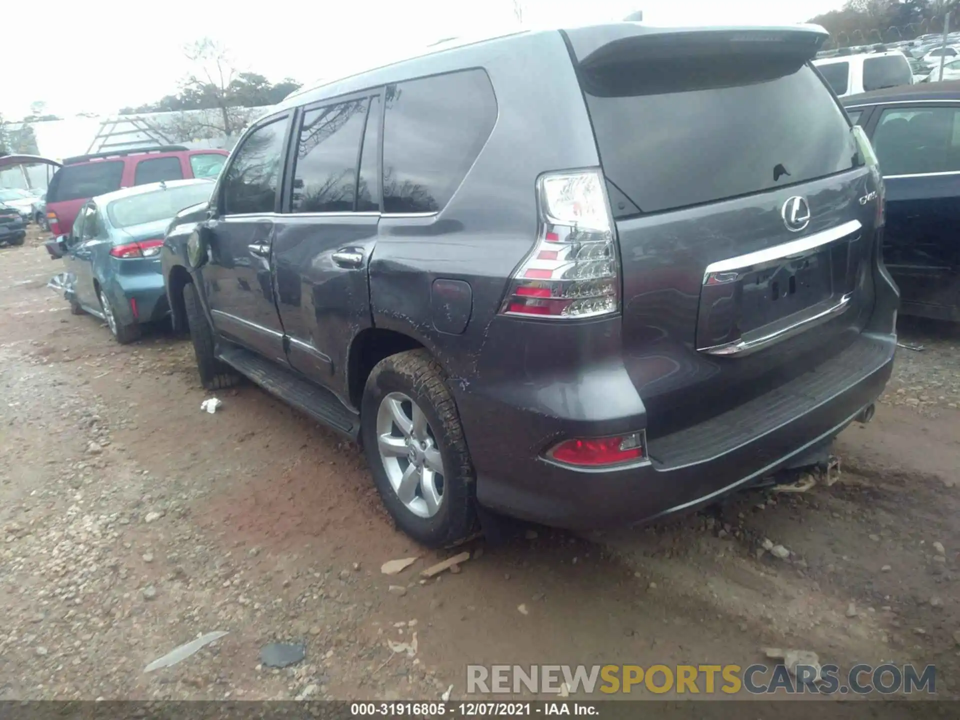 3 Photograph of a damaged car JTJBM7FX5K5219470 LEXUS GX 2019