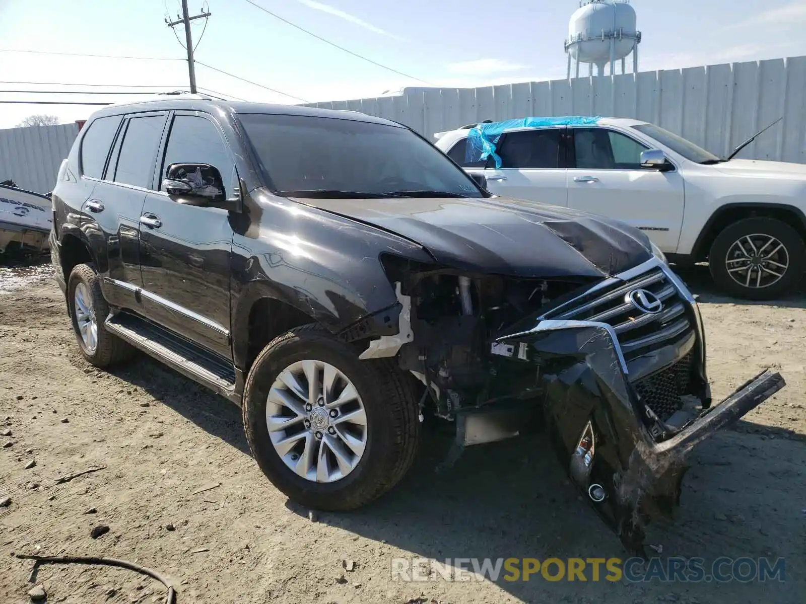 1 Photograph of a damaged car JTJBM7FX5K5220764 LEXUS GX 2019