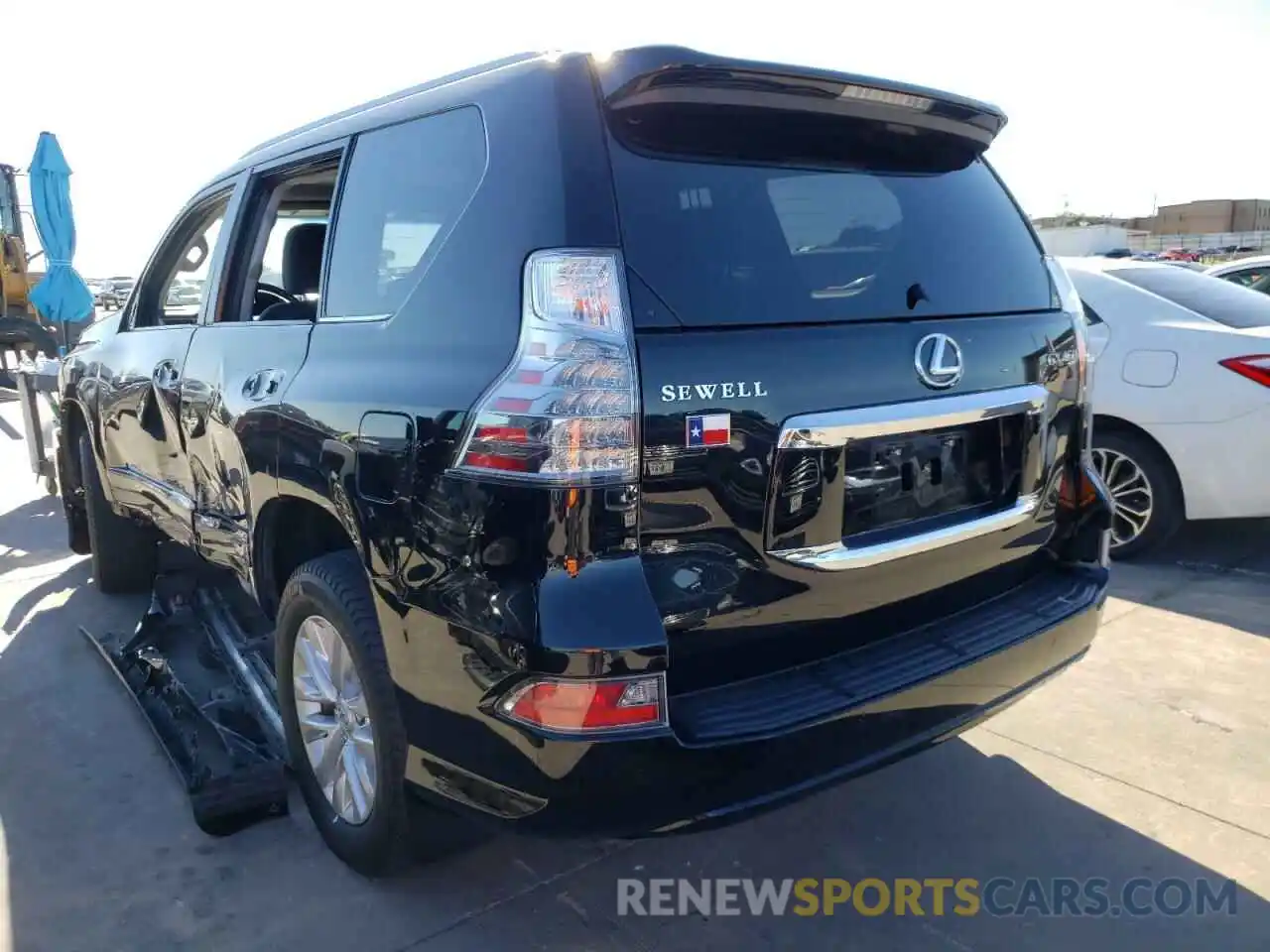 3 Фотография поврежденного автомобиля JTJBM7FX5K5222448 LEXUS GX 2019