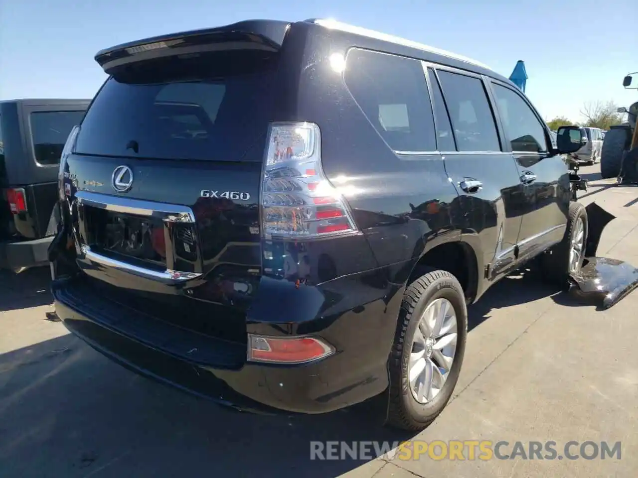 4 Photograph of a damaged car JTJBM7FX5K5222448 LEXUS GX 2019