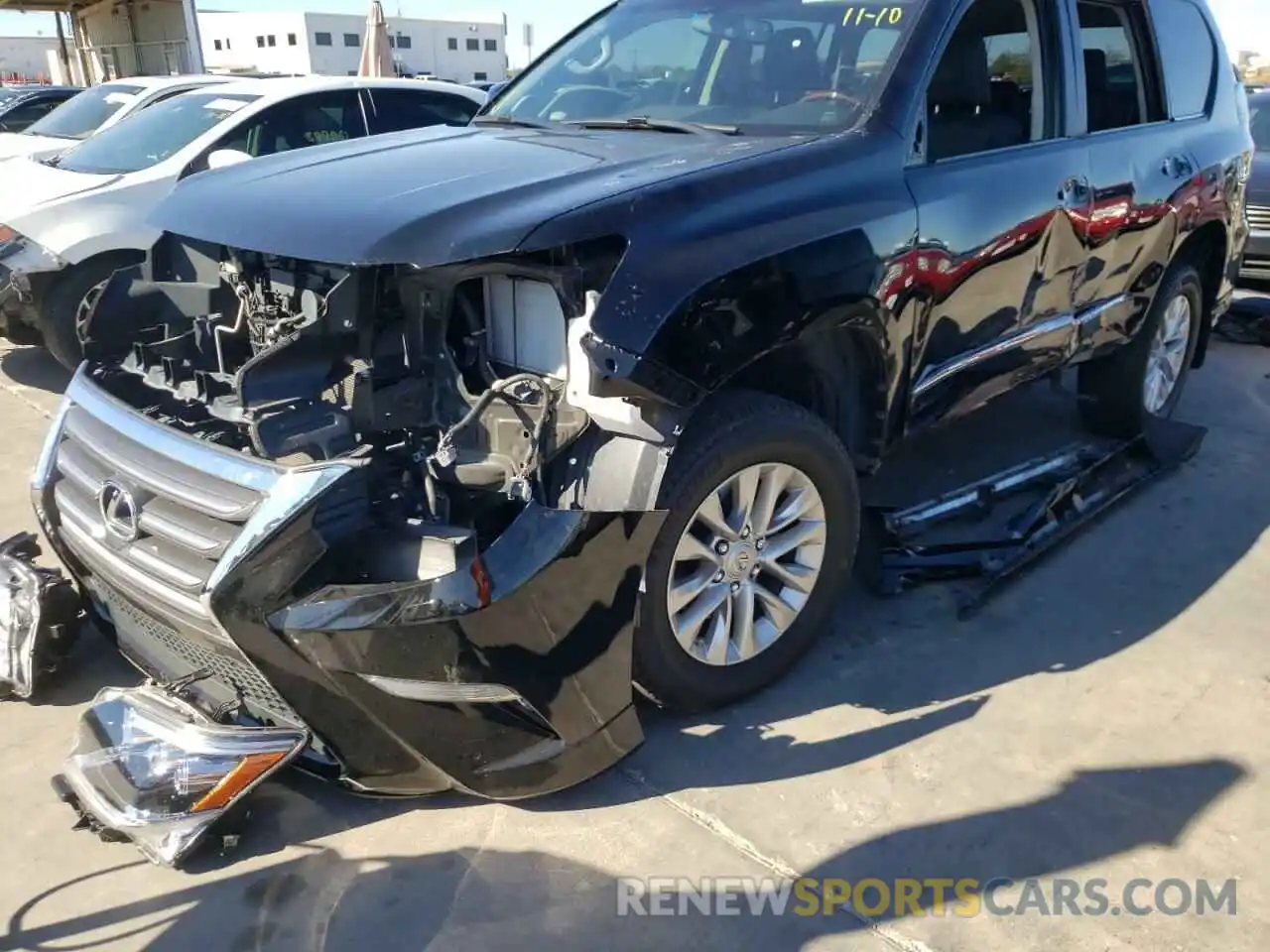 9 Photograph of a damaged car JTJBM7FX5K5222448 LEXUS GX 2019