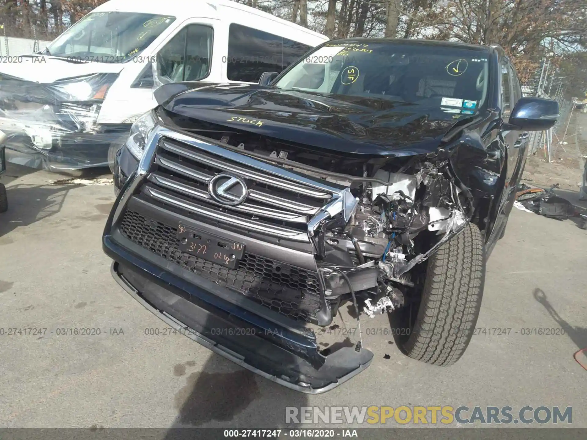 6 Photograph of a damaged car JTJBM7FX5K5223177 LEXUS GX 2019