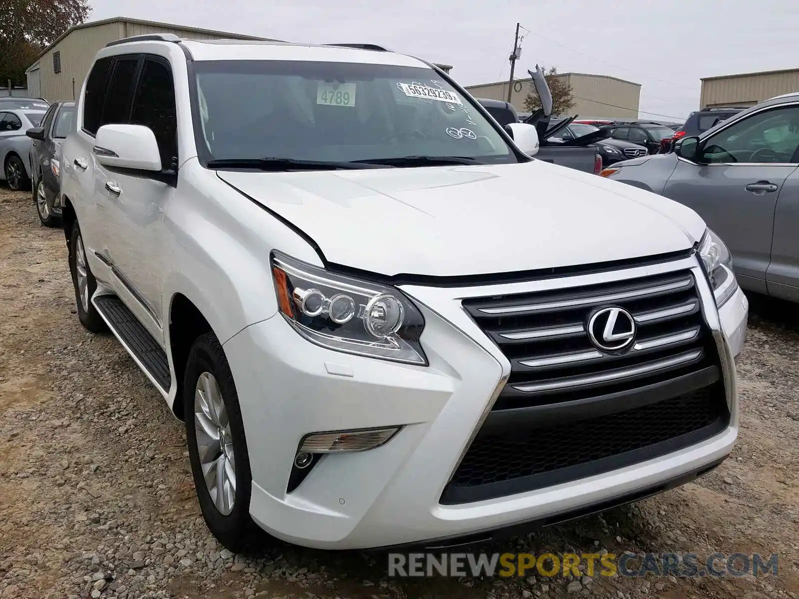 1 Photograph of a damaged car JTJBM7FX5K5224541 LEXUS GX 2019