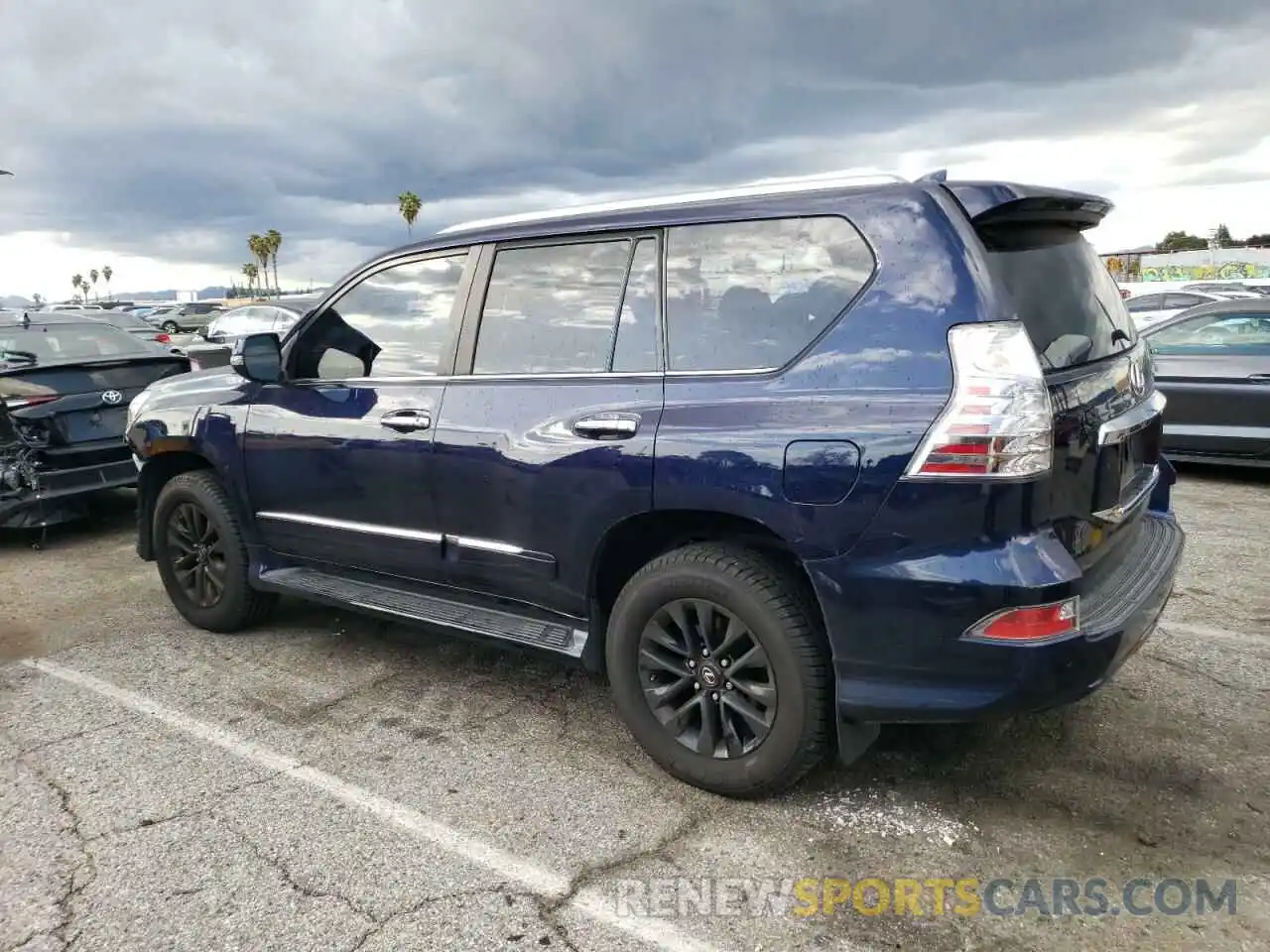 2 Photograph of a damaged car JTJBM7FX5K5224832 LEXUS GX 2019