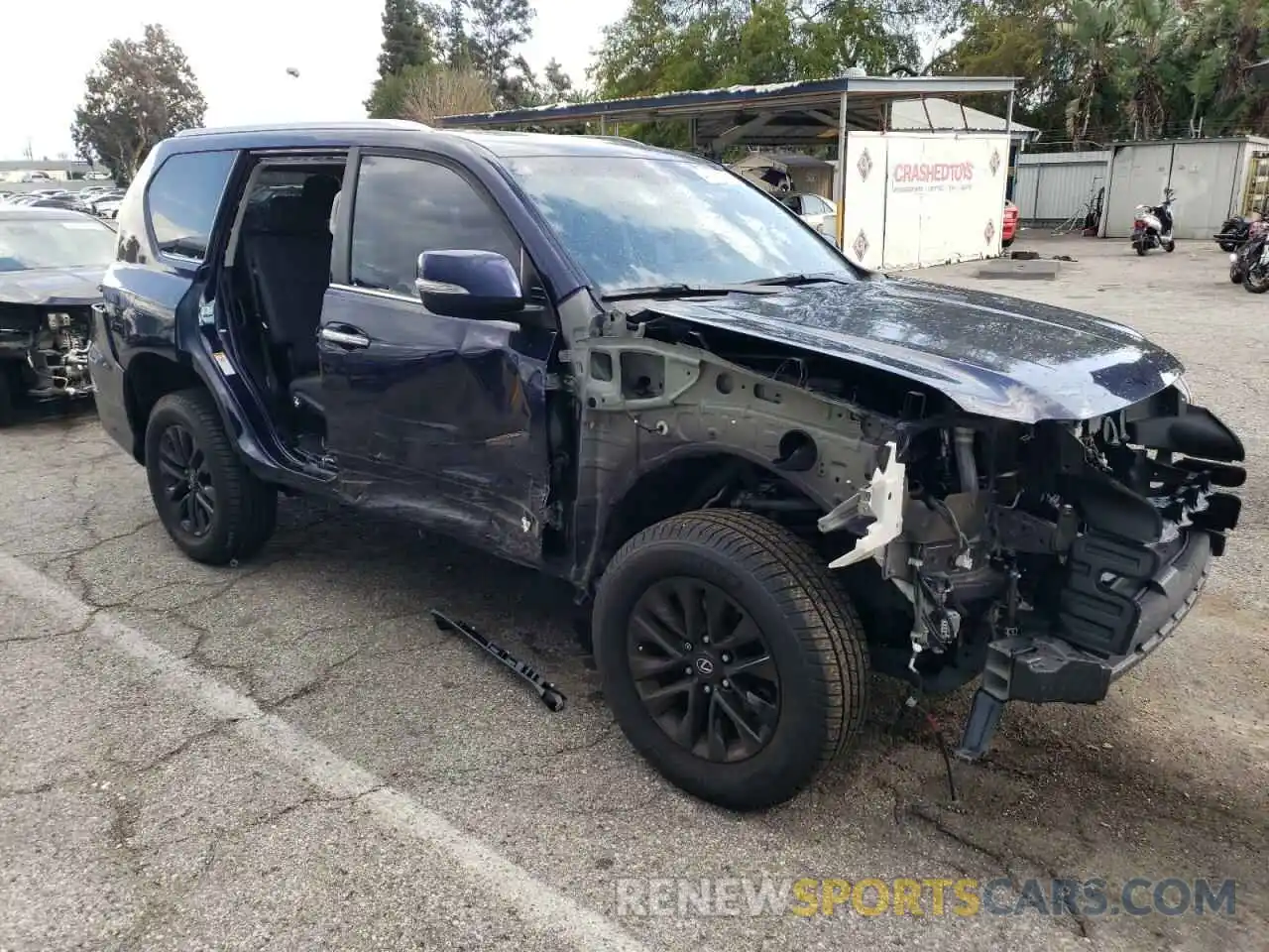 4 Photograph of a damaged car JTJBM7FX5K5224832 LEXUS GX 2019