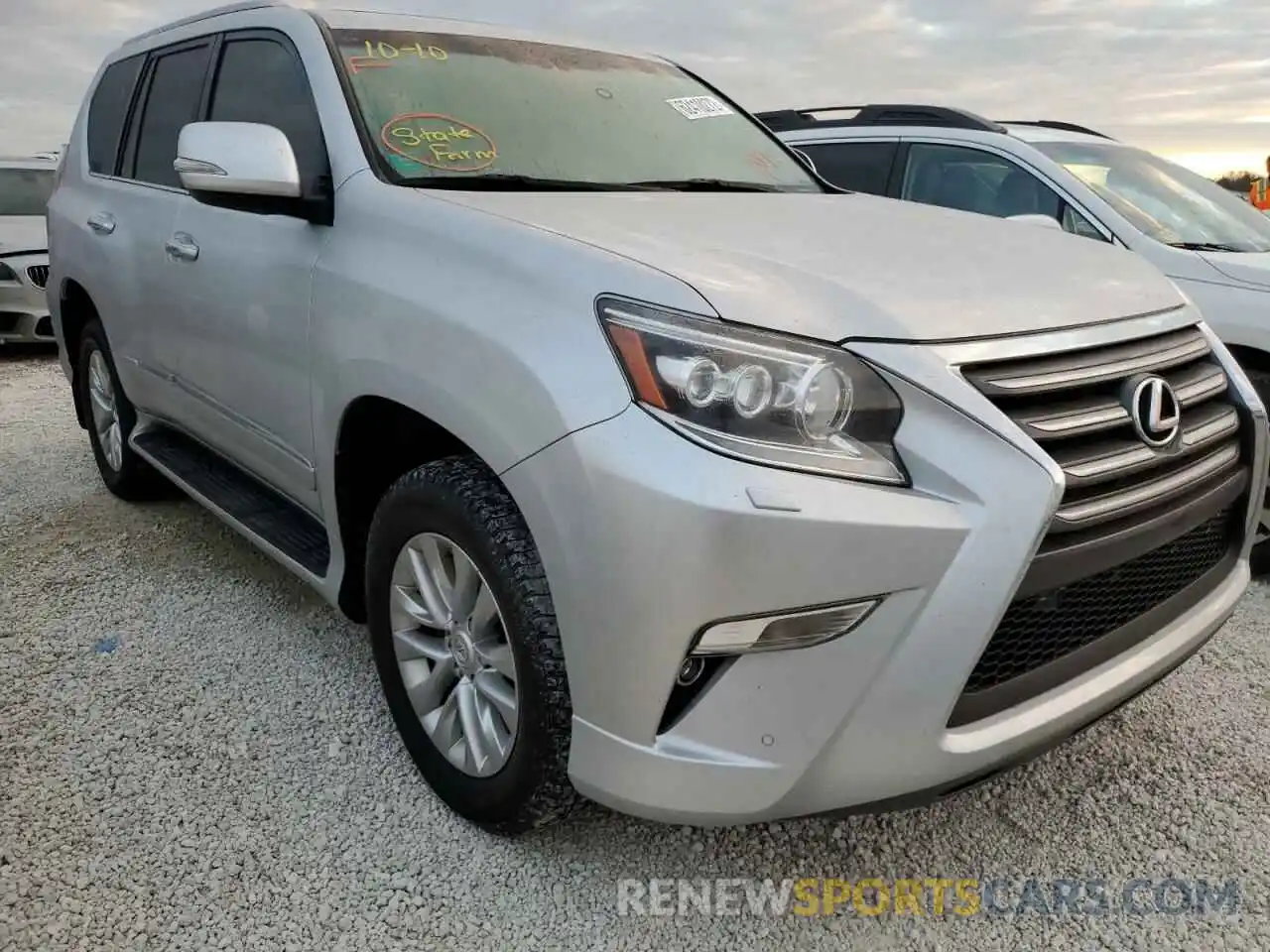 1 Photograph of a damaged car JTJBM7FX5K5229075 LEXUS GX 2019