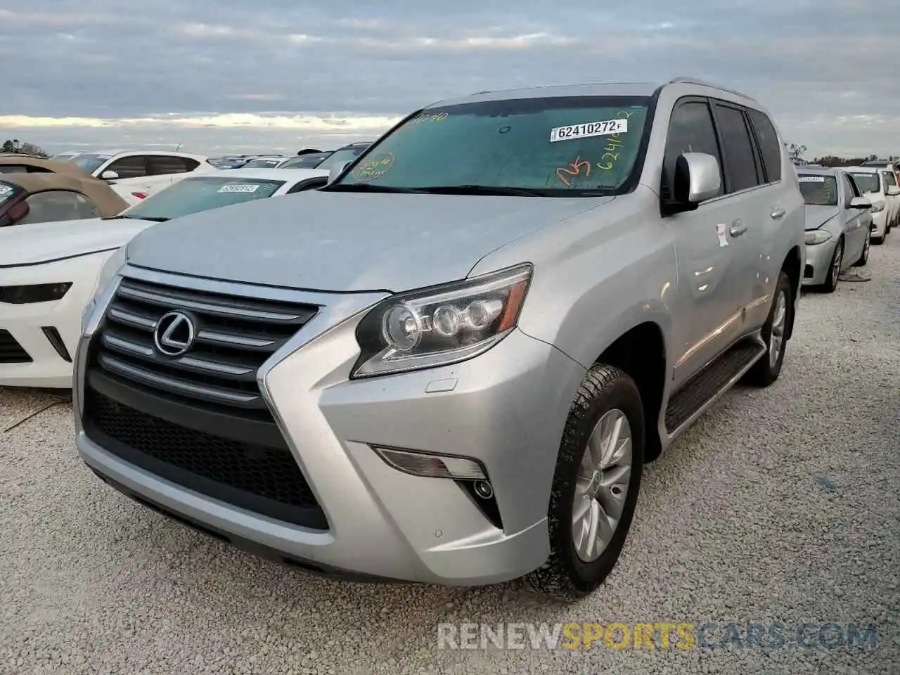 2 Photograph of a damaged car JTJBM7FX5K5229075 LEXUS GX 2019